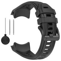 Pakaitinis laikrodžio dirželis Garmin Instinct 3 45mm 50mm silikoninis laikrodžio dirželis sportinė apyrankė riešo dirželis Garmin Instinct3 For Instinct 3 50mm juoda
