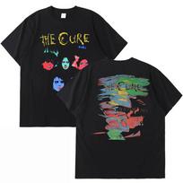 Britų roko grupė The Cure In Between Days 1985 m. marškinėliai Unisex 90-ųjų Vintažiniai Punk Gotiški trumpomis rankovėmis marškinėliai 100% medvilnės marškinėliai 2XL gray