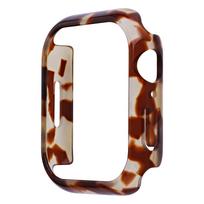 Dėklas Apple Watch 45mm 41mm 38mm 42mm 40mm 44mm, Kietas PC buferis Apsauginis dėklo rėmelis IWatch SE 9 8 7 6 5 4 3 Apsauginis 44MM Series SE 6 5 4 brown