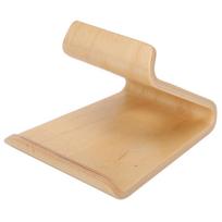 Double Sided Walnut Desktop Tablet PC Holder Mobile Phone Stand Bracket Accessory(undertint ) beige