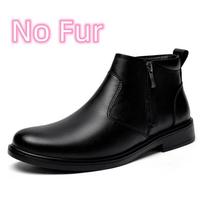 Madingi vyriški tikros odos batai su šoniniu užtrauktuku Stilingi kasdieniai ankle boots Vyriški patogūs slip-on Chelsea batai Madingi žiemos batai 47 gray