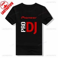 PIONEER DJ MARŠKINĖLIAI CDJ DDJ DJM 2000 1000 NEXUS Grok Žmogus Marškinėliai Juokingi Hiphopo Viršūnės Medvilnė Gatvės Drabužiai Vyriški Kasdieniai Vyriški Trumpomis Rankovėmis 3XL red