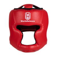 Suaugusiųjų ir vaikų bokso šalmas, veido apsauga taekwondo ir sanda, apsauginė galvos įranga treniruotėms ir kovoms S: Head circumference 30-50 cm black