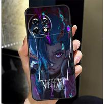 Arcane Jinx Vi Anime dėklas OnePlus Nord 4 CE 3 2 Lite N30 N20 N10 OnePlus 13 12 11 10 Pro 10T 8T 12R 13R For OnePlus 13 black