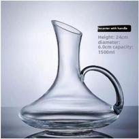 1500ml Big Decanter rankų darbo krištolo raudonojo vyno brendžio šampano taurės grafinis buteliukų ąsočio pylimo aeratorius šeimos barui white