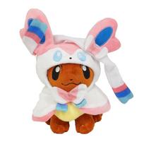 7 stiliai 8  Pokemon Eevee Pončas Umbreon Espeon Jolteon Vaporeon Sylveon Flareon pliušinė lėlė kimštiniai žaislai rožinė