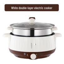 Multi-Functional Electric Cooker: Non-Stick Electric Pot, Wok, Hot Pot & Steamer for Dorms Non-Stick 26CM