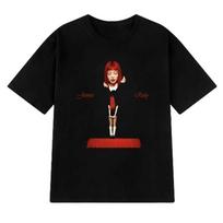 Naujiena JENNIE Ruby 2026 Naujas Albumas Madingi Marškinėliai Kpop Vyrams Moterims Y2k Negabaritiniai Trumpomis Rankovėmis Marškinėliai Unisex 100% Medvilnės Drabužiai M