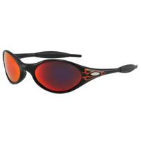 Ouke poliarizuoti akiniai nuo saulės vyrams ir moterims TR Retro Ovalus Rėmelis Lauko Dviračių ir Vairavimo Akiniai Piet Black frame with orange p black