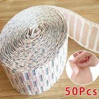Band-Aids vandeniui atspari kvėpuojanti pagalvėlė lipni gipso žaizdos hemostazė lipdukas juosta Pirmosios pagalbos tvarstis medicininė marlė beige