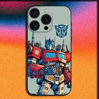 Šaunus T-Transformersų telefono dėklas, skirtas iPhone 16,15,14,13,12,11,Pro,XS,Max,XR,Plus,SE,Mini, minkštas juodas dangtelis iPhone11PROMAX gray