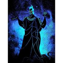 Disney Deimantinė tapyba Herkulis Hadas Meno iliustracija PASIDARYK pats 5D mozaikos siuvinėjimas Pomėgis Dovana Namų dekoravimas Round 30x40cm blue