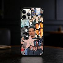 B-Backstreet Boys BSB telefono dėklas iPhone 17 16 15 14 13 12 Pro Max Plus, su veidrodiniu, belaidžiu, magnetiniu dangteliu iPhone12 black