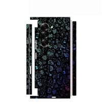 HM Odos Apdangalas Galaxy Z Fold 7 6 Galinei Plėvelei Samsung Z Fold 5 Apsauginis Lipdukas Fold 4 Fold 3 Lipdukas Galinio Ekrano Apsauga Z FOLD6 ruda