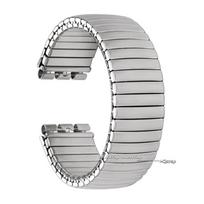 Elastingas nerūdijančio plieno laikrodžio dirželis Swatch 17mm 20mm vyrams moterims metalinis išplečiamas dirželis poliruotas matinis apyrankė 17mm white