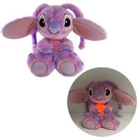 Naujausia Stitch pliušinė lėlė Kūdikio kvėpuojanti miego palydovė Muzikinė ir šviečianti lėlė Tactile užpildyta žaislinė Kalėdų gimtadienio dovana gray