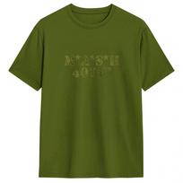MASH Marškinėliai Vasariniai Medvilniniai Marškinėliai Unisex Harajuku Rašto Marškinėliai Trumpomis Rankovėmis Vintage Viršutiniai Drabužiai M brown