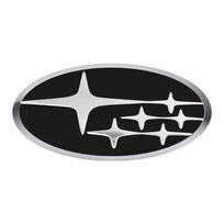 1 vnt. Automobilio vairo apdailos emblema Ženklelis Automobilio stilius Subaru Forester Crosstrek Outback Impreza XV Tribeca Ascent Legacy Levorg Silver white