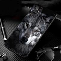 Telefono dėklas Samsung Galaxy S25 S24 S23 S22 S21 Ultra S24 S23 S22 S21 S25 Plus S24 S20 FE Vilkas S23