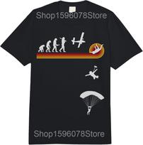 Skydiveris Parašiutininkas Parašiutas Dovanos idėja Skraidymas su parašiutu Skraidymas su parašiutu Marškinėliai Humoras Streetwear Marškinėliai Trumpomis rankovėmis Unisex Laisvi drabužiai 4XL white