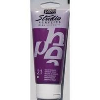 Akriliniai dažai - Pébéo - Studijos akrilai - Rytų violetinė - 100 ml - Satinas