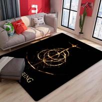 Individualizuojamas E-Elden Ring dekoratyvinis kilimėlis, neslystantis kilimėlis, jogos kilimėlis, svetainės kilimėlis, miegamojo dekoras, gimtadienio dovana 60x90cm gray
