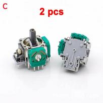 3D Analog Joystick Thumb Stick replacement repair part Sensor Module Potentiometer For Sony Dualshock 4 PS4 Slim Pro Controller gray