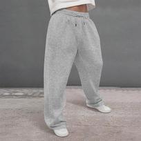 Vyriškos Klasikinės Amerikietiško Retro Stiliaus Sportinės Kelnės Plonas Fleece Bėgiojimo Kelnės Vyriškos Laisvos Laisvalaikio Sportinės Bėgimo Treniruočių Salės Kelnės 3XL gray