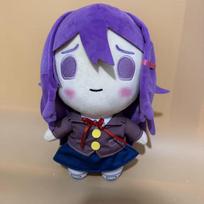 Doki Doki literatūros klubas DDLC pliušinis žaislas Didelė galva Monika Yuri Sayori Natsuki Anime mergaitė minkšta figūrėlė kolekcionuojama dovana žaidimų gerbėjams dekoras 25cm
