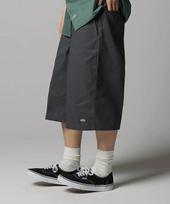 DICKIES 41283 Laisvo kirpimo darbo šortai Anglies pilkumo Charcoal Gray/34 black