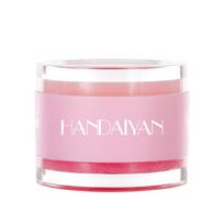 2-in-1 Lip Scrub and Lip Mask, Exfoliating Dead Skin Lip Exfoliator & Moisturizing Lip Balm, Hydrating Smoothing Lip Treatment Cosmetics for Women white