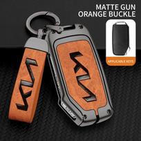 Cinko Lydinio Odinis Automobilio Nuotolinio Rakto Dėklas Dangtelis For KIA Niro Sportage R Soul Ceed GT Stinger Sorento Cerato Forte Telluride lqrd40 gray