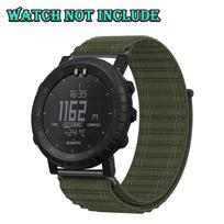Nailono bangos formos kilpinis dirželis Suunto Core Alpha/Suunto 9/9 Baro išmaniajam laikrodžiui, priedai Suunto Spartan Sport/Suunto D5 dirželiui Spartan sport žalia