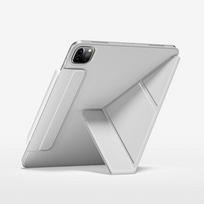 ZOYU 3Y Folding Magnetic Case for IPad A16 11/10th Gen,Buckle Design,Fit IPad Air 4/5/6/7/8/Mini 6/7/Pro 11 12.9 13 Tablet Case (Grey,iPad Mini 6 8.3 2021) pilka