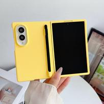 For Samsung Z Fold 8 Case Slim Matte Skin Feeling PC Case for Samsung Galaxy Z Fold 7 6 5 8 Ultra S Pen Holder and Pen Cover Galaxy Z Fold 8 Ultra