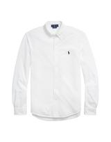 Polo Ralph Lauren Marškiniai tamsiai mėlyna jūros spalva / balta