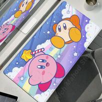 Mouse Pads Laptop Extended Protective Pad Computer Game Tablepad Cartoon K-Kirby PC Accessories Keyboard Large Non-slip Desk mat 40cmx90cm