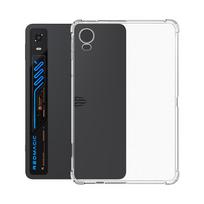 Jelly back case for ZTE RedMagic Astra 2 Tablet 5 Pro 3 Nova Gaming AXON W200DS W202DS W205DS Nubia Pad SE W210DS W212DS cover ZTE W200DS black