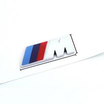 BMW M Performance 3D Emblema ABS Blizgus Juodas Priekinės Grotelės ir Galinės Bagažinės Emblemos Lipdukas M3 M5 X3 X5 Modeliams Automobilio Stiliaus Atnaujinimas 4.7x1.6cm blue
