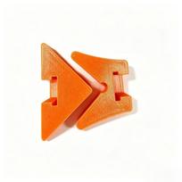 Clamp Angle Adapter Heavy Duty Angled Grip Adjustable Design Universal Compatibility for Woodworking Crafting Home Improvement oranžinė