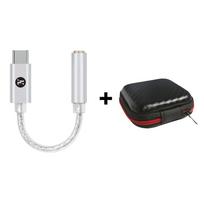 2026 Upgrade JCALLY JM12 USB C to 3.5mm DAC Audio Adapter HiFi Headphone Amplifier 32Bit 384kHz DSD128 Digital Decoder CableGood product JM12 and bag