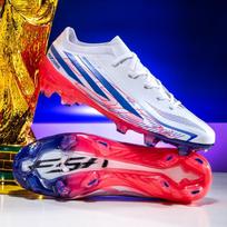 F50 Vyriški FG Ilgi Kniediniai Futbolo Batai - Lengvi, Kvėpuojantys, Suvarstomi Treniruočių Batai Dirbtinei ir Natūraliai Žolei 43
