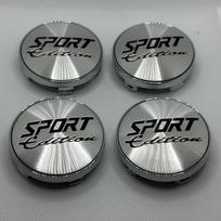 4Pcs/Set 60mm Car Wheel Center Hub Caps Cover Kit SPORT Edition Logo Decoration Hubcap Auto Hubcap JKIO7 Dust-proof Covers Accessories sidabras