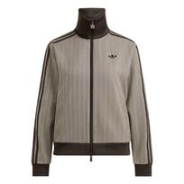 Adidas Originals Jackets Women's Light Brown Stand Collar Moderate Other KX1868 XS gray