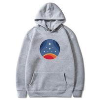 2023 Starfield Retro Constellation Džemperis Naujos Žaidimo Atributikos Ilgomis Rankovėmis Džemperiai Harajuku Gatvės Mada Moterims Unisex Mados Drabužiai 4XL gray