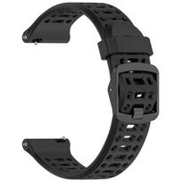 Silikoninis laikrodžio dirželis COROS PACE 3 COROS APEX 42mm COROS PACE 2 apyrankė COROS APEX 2 APEX 46MM Kvėpuojanti sportinė apyrankė 22mm 20mm laikrodžio apyrankės 22mm juoda