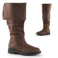 Vyriški batai Moteriški aulinukai Viking Rapp Nordic Boots Renesanso Retro Steampunk Gothic Batai Drabužiai Oda 44 ruda