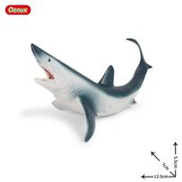 Oenux Jūros gyvūnų veiksmo figūrėlės Jūros gyvybė Ryklio Whare Megalodono modelio figūrėlės PVC Namų dekoracija Vaikų pažintinis ugdymo žaislas