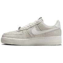 Nike Air Force 1 07 Premium Safari rašto pakuotė - Phantom moteriški sportbačiai pilki metaliniai-sidabriniai Sail FV6519-001 38.5 gray