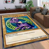 27 Stiliaus Yu-Gi-Oh Kortų Kilimas Svetainei Namų Dekoras Miegamajam Lovos Šonui Neslystantis Plotinis Kilimas Skalbiamas Mašinoje Grindų Kilimėlis Durų Kilimėlis 50 x80cm